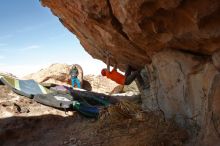 Bouldering in Hueco Tanks on 01/08/2020 with Blue Lizard Climbing and Yoga

Filename: SRM_20200108_1331410.jpg
Aperture: f/8.0
Shutter Speed: 1/500
Body: Canon EOS-1D Mark II
Lens: Canon EF 16-35mm f/2.8 L