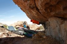 Bouldering in Hueco Tanks on 01/08/2020 with Blue Lizard Climbing and Yoga

Filename: SRM_20200108_1331430.jpg
Aperture: f/8.0
Shutter Speed: 1/500
Body: Canon EOS-1D Mark II
Lens: Canon EF 16-35mm f/2.8 L