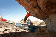 Bouldering in Hueco Tanks on 01/08/2020 with Blue Lizard Climbing and Yoga

Filename: SRM_20200108_1331503.jpg
Aperture: f/8.0
Shutter Speed: 1/500
Body: Canon EOS-1D Mark II
Lens: Canon EF 16-35mm f/2.8 L