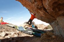 Bouldering in Hueco Tanks on 01/08/2020 with Blue Lizard Climbing and Yoga

Filename: SRM_20200108_1331504.jpg
Aperture: f/8.0
Shutter Speed: 1/500
Body: Canon EOS-1D Mark II
Lens: Canon EF 16-35mm f/2.8 L