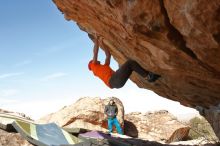 Bouldering in Hueco Tanks on 01/08/2020 with Blue Lizard Climbing and Yoga

Filename: SRM_20200108_1331560.jpg
Aperture: f/8.0
Shutter Speed: 1/500
Body: Canon EOS-1D Mark II
Lens: Canon EF 16-35mm f/2.8 L