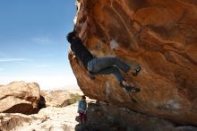 Bouldering in Hueco Tanks on 01/08/2020 with Blue Lizard Climbing and Yoga

Filename: SRM_20200108_1337500.jpg
Aperture: f/8.0
Shutter Speed: 1/500
Body: Canon EOS-1D Mark II
Lens: Canon EF 16-35mm f/2.8 L