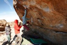 Bouldering in Hueco Tanks on 01/08/2020 with Blue Lizard Climbing and Yoga

Filename: SRM_20200108_1344002.jpg
Aperture: f/8.0
Shutter Speed: 1/400
Body: Canon EOS-1D Mark II
Lens: Canon EF 16-35mm f/2.8 L