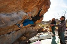 Bouldering in Hueco Tanks on 01/08/2020 with Blue Lizard Climbing and Yoga

Filename: SRM_20200108_1348300.jpg
Aperture: f/9.0
Shutter Speed: 1/400
Body: Canon EOS-1D Mark II
Lens: Canon EF 16-35mm f/2.8 L