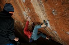 Bouldering in Hueco Tanks on 01/08/2020 with Blue Lizard Climbing and Yoga

Filename: SRM_20200108_1506390.jpg
Aperture: f/5.6
Shutter Speed: 1/250
Body: Canon EOS-1D Mark II
Lens: Canon EF 16-35mm f/2.8 L