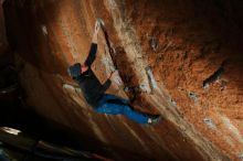 Bouldering in Hueco Tanks on 01/08/2020 with Blue Lizard Climbing and Yoga

Filename: SRM_20200108_1520330.jpg
Aperture: f/5.6
Shutter Speed: 1/250
Body: Canon EOS-1D Mark II
Lens: Canon EF 16-35mm f/2.8 L