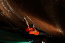 Bouldering in Hueco Tanks on 01/08/2020 with Blue Lizard Climbing and Yoga

Filename: SRM_20200108_1535560.jpg
Aperture: f/5.6
Shutter Speed: 1/250
Body: Canon EOS-1D Mark II
Lens: Canon EF 16-35mm f/2.8 L