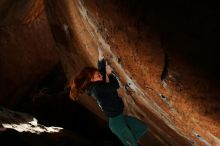 Bouldering in Hueco Tanks on 01/08/2020 with Blue Lizard Climbing and Yoga

Filename: SRM_20200108_1539440.jpg
Aperture: f/5.6
Shutter Speed: 1/250
Body: Canon EOS-1D Mark II
Lens: Canon EF 16-35mm f/2.8 L