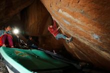 Bouldering in Hueco Tanks on 01/08/2020 with Blue Lizard Climbing and Yoga

Filename: SRM_20200108_1545420.jpg
Aperture: f/5.6
Shutter Speed: 1/250
Body: Canon EOS-1D Mark II
Lens: Canon EF 16-35mm f/2.8 L