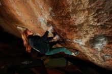 Bouldering in Hueco Tanks on 01/08/2020 with Blue Lizard Climbing and Yoga

Filename: SRM_20200108_1550200.jpg
Aperture: f/5.6
Shutter Speed: 1/250
Body: Canon EOS-1D Mark II
Lens: Canon EF 16-35mm f/2.8 L