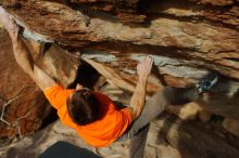 Bouldering in Hueco Tanks on 01/08/2020 with Blue Lizard Climbing and Yoga

Filename: SRM_20200108_1651060.jpg
Aperture: f/5.0
Shutter Speed: 1/400
Body: Canon EOS-1D Mark II
Lens: Canon EF 50mm f/1.8 II