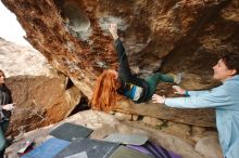 Bouldering in Hueco Tanks on 01/08/2020 with Blue Lizard Climbing and Yoga

Filename: SRM_20200108_1652210.jpg
Aperture: f/4.0
Shutter Speed: 1/320
Body: Canon EOS-1D Mark II
Lens: Canon EF 16-35mm f/2.8 L