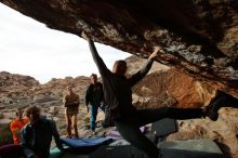 Bouldering in Hueco Tanks on 01/08/2020 with Blue Lizard Climbing and Yoga

Filename: SRM_20200108_1654122.jpg
Aperture: f/8.0
Shutter Speed: 1/320
Body: Canon EOS-1D Mark II
Lens: Canon EF 16-35mm f/2.8 L