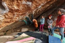 Bouldering in Hueco Tanks on 01/08/2020 with Blue Lizard Climbing and Yoga

Filename: SRM_20200108_1700080.jpg
Aperture: f/4.5
Shutter Speed: 1/320
Body: Canon EOS-1D Mark II
Lens: Canon EF 16-35mm f/2.8 L