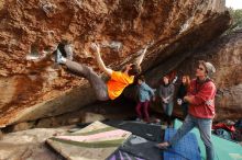 Bouldering in Hueco Tanks on 01/08/2020 with Blue Lizard Climbing and Yoga

Filename: SRM_20200108_1700520.jpg
Aperture: f/5.6
Shutter Speed: 1/320
Body: Canon EOS-1D Mark II
Lens: Canon EF 16-35mm f/2.8 L