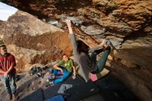 Bouldering in Hueco Tanks on 01/08/2020 with Blue Lizard Climbing and Yoga

Filename: SRM_20200108_1705320.jpg
Aperture: f/4.5
Shutter Speed: 1/500
Body: Canon EOS-1D Mark II
Lens: Canon EF 16-35mm f/2.8 L