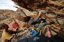 Bouldering in Hueco Tanks on 01/08/2020 with Blue Lizard Climbing and Yoga

Filename: SRM_20200108_1705360.jpg
Aperture: f/4.5
Shutter Speed: 1/500
Body: Canon EOS-1D Mark II
Lens: Canon EF 16-35mm f/2.8 L