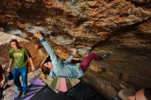 Bouldering in Hueco Tanks on 01/08/2020 with Blue Lizard Climbing and Yoga

Filename: SRM_20200108_1707370.jpg
Aperture: f/5.0
Shutter Speed: 1/500
Body: Canon EOS-1D Mark II
Lens: Canon EF 16-35mm f/2.8 L