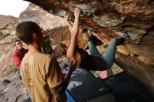 Bouldering in Hueco Tanks on 01/08/2020 with Blue Lizard Climbing and Yoga

Filename: SRM_20200108_1709190.jpg
Aperture: f/5.0
Shutter Speed: 1/500
Body: Canon EOS-1D Mark II
Lens: Canon EF 16-35mm f/2.8 L