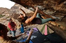 Bouldering in Hueco Tanks on 01/08/2020 with Blue Lizard Climbing and Yoga

Filename: SRM_20200108_1709200.jpg
Aperture: f/5.0
Shutter Speed: 1/500
Body: Canon EOS-1D Mark II
Lens: Canon EF 16-35mm f/2.8 L