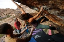 Bouldering in Hueco Tanks on 01/08/2020 with Blue Lizard Climbing and Yoga

Filename: SRM_20200108_1709210.jpg
Aperture: f/5.0
Shutter Speed: 1/500
Body: Canon EOS-1D Mark II
Lens: Canon EF 16-35mm f/2.8 L