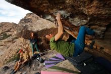 Bouldering in Hueco Tanks on 01/08/2020 with Blue Lizard Climbing and Yoga

Filename: SRM_20200108_1716020.jpg
Aperture: f/6.3
Shutter Speed: 1/500
Body: Canon EOS-1D Mark II
Lens: Canon EF 16-35mm f/2.8 L