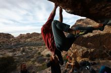 Bouldering in Hueco Tanks on 01/08/2020 with Blue Lizard Climbing and Yoga

Filename: SRM_20200108_1717310.jpg
Aperture: f/9.0
Shutter Speed: 1/500
Body: Canon EOS-1D Mark II
Lens: Canon EF 16-35mm f/2.8 L