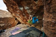 Bouldering in Hueco Tanks on 01/08/2020 with Blue Lizard Climbing and Yoga

Filename: SRM_20200108_1722130.jpg
Aperture: f/5.6
Shutter Speed: 1/400
Body: Canon EOS-1D Mark II
Lens: Canon EF 16-35mm f/2.8 L