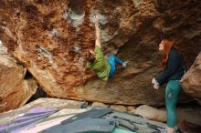 Bouldering in Hueco Tanks on 01/08/2020 with Blue Lizard Climbing and Yoga

Filename: SRM_20200108_1722200.jpg
Aperture: f/4.5
Shutter Speed: 1/400
Body: Canon EOS-1D Mark II
Lens: Canon EF 16-35mm f/2.8 L