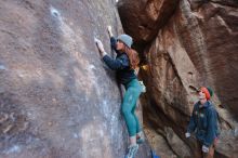 Bouldering in Hueco Tanks on 01/08/2020 with Blue Lizard Climbing and Yoga

Filename: SRM_20200108_1803310.jpg
Aperture: f/3.5
Shutter Speed: 1/160
Body: Canon EOS-1D Mark II
Lens: Canon EF 16-35mm f/2.8 L