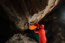 Bouldering in Hueco Tanks on 01/08/2020 with Blue Lizard Climbing and Yoga

Filename: SRM_20200108_1808140.jpg
Aperture: f/8.0
Shutter Speed: 1/250
Body: Canon EOS-1D Mark II
Lens: Canon EF 16-35mm f/2.8 L