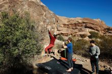 Bouldering in Hueco Tanks on 01/12/2020 with Blue Lizard Climbing and Yoga

Filename: SRM_20200112_1029260.jpg
Aperture: f/8.0
Shutter Speed: 1/320
Body: Canon EOS-1D Mark II
Lens: Canon EF 16-35mm f/2.8 L