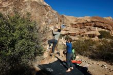 Bouldering in Hueco Tanks on 01/12/2020 with Blue Lizard Climbing and Yoga

Filename: SRM_20200112_1031000.jpg
Aperture: f/8.0
Shutter Speed: 1/320
Body: Canon EOS-1D Mark II
Lens: Canon EF 16-35mm f/2.8 L