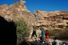 Bouldering in Hueco Tanks on 01/12/2020 with Blue Lizard Climbing and Yoga

Filename: SRM_20200112_1035230.jpg
Aperture: f/7.1
Shutter Speed: 1/400
Body: Canon EOS-1D Mark II
Lens: Canon EF 16-35mm f/2.8 L