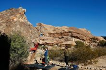 Bouldering in Hueco Tanks on 01/12/2020 with Blue Lizard Climbing and Yoga

Filename: SRM_20200112_1036390.jpg
Aperture: f/7.1
Shutter Speed: 1/400
Body: Canon EOS-1D Mark II
Lens: Canon EF 16-35mm f/2.8 L