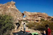 Bouldering in Hueco Tanks on 01/12/2020 with Blue Lizard Climbing and Yoga

Filename: SRM_20200112_1041580.jpg
Aperture: f/7.1
Shutter Speed: 1/320
Body: Canon EOS-1D Mark II
Lens: Canon EF 16-35mm f/2.8 L