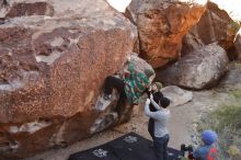 Bouldering in Hueco Tanks on 01/12/2020 with Blue Lizard Climbing and Yoga

Filename: SRM_20200112_1108430.jpg
Aperture: f/5.6
Shutter Speed: 1/320
Body: Canon EOS-1D Mark II
Lens: Canon EF 16-35mm f/2.8 L