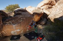 Bouldering in Hueco Tanks on 01/12/2020 with Blue Lizard Climbing and Yoga

Filename: SRM_20200112_1115210.jpg
Aperture: f/8.0
Shutter Speed: 1/250
Body: Canon EOS-1D Mark II
Lens: Canon EF 16-35mm f/2.8 L