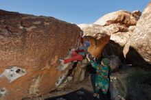 Bouldering in Hueco Tanks on 01/12/2020 with Blue Lizard Climbing and Yoga

Filename: SRM_20200112_1123370.jpg
Aperture: f/8.0
Shutter Speed: 1/250
Body: Canon EOS-1D Mark II
Lens: Canon EF 16-35mm f/2.8 L