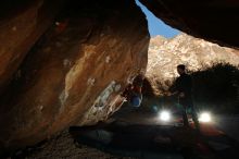 Bouldering in Hueco Tanks on 01/12/2020 with Blue Lizard Climbing and Yoga

Filename: SRM_20200112_1141210.jpg
Aperture: f/8.0
Shutter Speed: 1/250
Body: Canon EOS-1D Mark II
Lens: Canon EF 16-35mm f/2.8 L