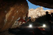 Bouldering in Hueco Tanks on 01/12/2020 with Blue Lizard Climbing and Yoga

Filename: SRM_20200112_1146260.jpg
Aperture: f/8.0
Shutter Speed: 1/250
Body: Canon EOS-1D Mark II
Lens: Canon EF 16-35mm f/2.8 L