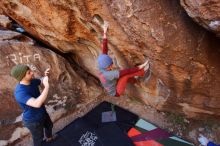 Bouldering in Hueco Tanks on 01/12/2020 with Blue Lizard Climbing and Yoga

Filename: SRM_20200112_1155010.jpg
Aperture: f/4.5
Shutter Speed: 1/250
Body: Canon EOS-1D Mark II
Lens: Canon EF 16-35mm f/2.8 L