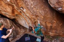 Bouldering in Hueco Tanks on 01/12/2020 with Blue Lizard Climbing and Yoga

Filename: SRM_20200112_1158200.jpg
Aperture: f/4.5
Shutter Speed: 1/250
Body: Canon EOS-1D Mark II
Lens: Canon EF 16-35mm f/2.8 L