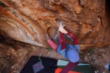 Bouldering in Hueco Tanks on 01/12/2020 with Blue Lizard Climbing and Yoga

Filename: SRM_20200112_1209030.jpg
Aperture: f/4.5
Shutter Speed: 1/250
Body: Canon EOS-1D Mark II
Lens: Canon EF 16-35mm f/2.8 L