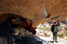 Bouldering in Hueco Tanks on 01/12/2020 with Blue Lizard Climbing and Yoga

Filename: SRM_20200112_1312320.jpg
Aperture: f/9.0
Shutter Speed: 1/250
Body: Canon EOS-1D Mark II
Lens: Canon EF 16-35mm f/2.8 L