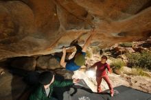 Bouldering in Hueco Tanks on 01/12/2020 with Blue Lizard Climbing and Yoga

Filename: SRM_20200112_1321280.jpg
Aperture: f/8.0
Shutter Speed: 1/250
Body: Canon EOS-1D Mark II
Lens: Canon EF 16-35mm f/2.8 L