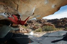 Bouldering in Hueco Tanks on 01/12/2020 with Blue Lizard Climbing and Yoga

Filename: SRM_20200112_1335130.jpg
Aperture: f/8.0
Shutter Speed: 1/250
Body: Canon EOS-1D Mark II
Lens: Canon EF 16-35mm f/2.8 L