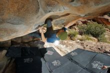 Bouldering in Hueco Tanks on 01/12/2020 with Blue Lizard Climbing and Yoga

Filename: SRM_20200112_1336240.jpg
Aperture: f/8.0
Shutter Speed: 1/250
Body: Canon EOS-1D Mark II
Lens: Canon EF 16-35mm f/2.8 L