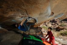 Bouldering in Hueco Tanks on 01/12/2020 with Blue Lizard Climbing and Yoga

Filename: SRM_20200112_1413050.jpg
Aperture: f/8.0
Shutter Speed: 1/250
Body: Canon EOS-1D Mark II
Lens: Canon EF 16-35mm f/2.8 L