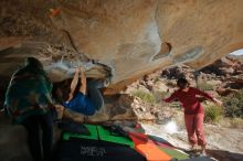 Bouldering in Hueco Tanks on 01/12/2020 with Blue Lizard Climbing and Yoga

Filename: SRM_20200112_1413100.jpg
Aperture: f/8.0
Shutter Speed: 1/250
Body: Canon EOS-1D Mark II
Lens: Canon EF 16-35mm f/2.8 L